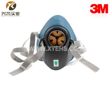 3M HF-51 硅膠半面型防護(hù)面罩 （小/中號(hào))